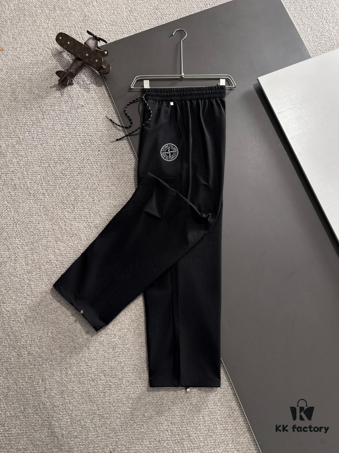 6931a425ccd8ab3d7af98689 Stone Island 2025 Spring/Summer New Elastic Waist Casual Pants, Lightweight Custom Fabric, Breathable and Comfortable, Exquisite Details, Premium Design Concept, Soft and Smooth Texture, Smart Casual Cut with Excellent Fit