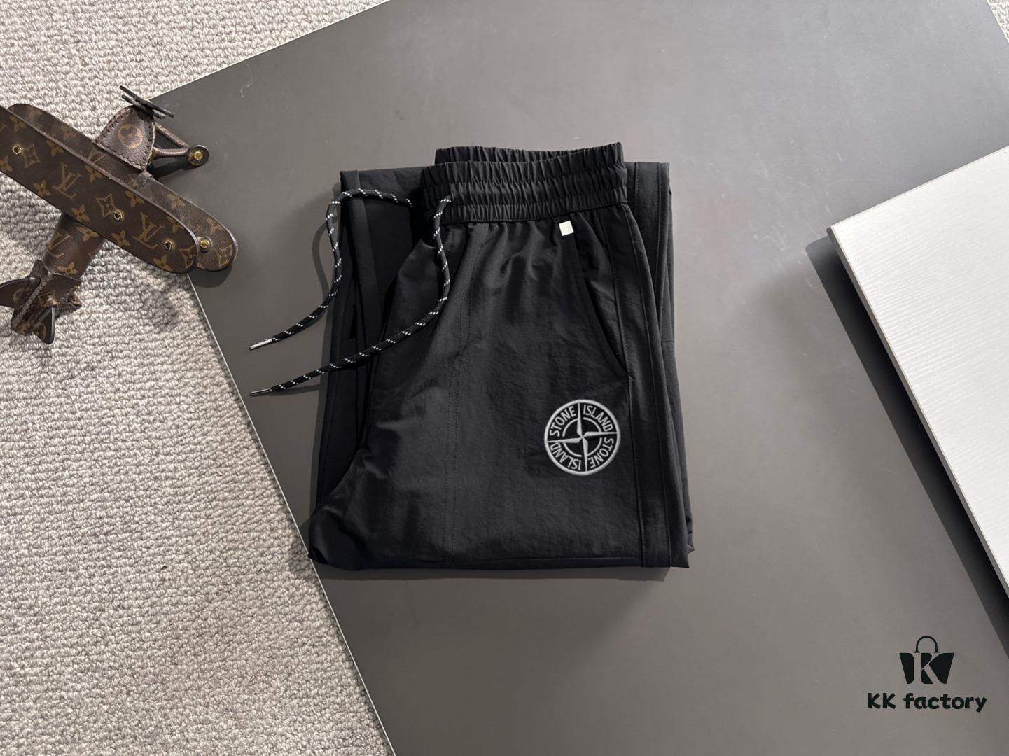 6931a425ccd8ab3d7af9868a Stone Island 2025 Spring/Summer New Elastic Waist Casual Pants, Lightweight Custom Fabric, Breathable and Comfortable, Exquisite Details, Premium Design Concept, Soft and Smooth Texture, Smart Casual Cut with Excellent Fit