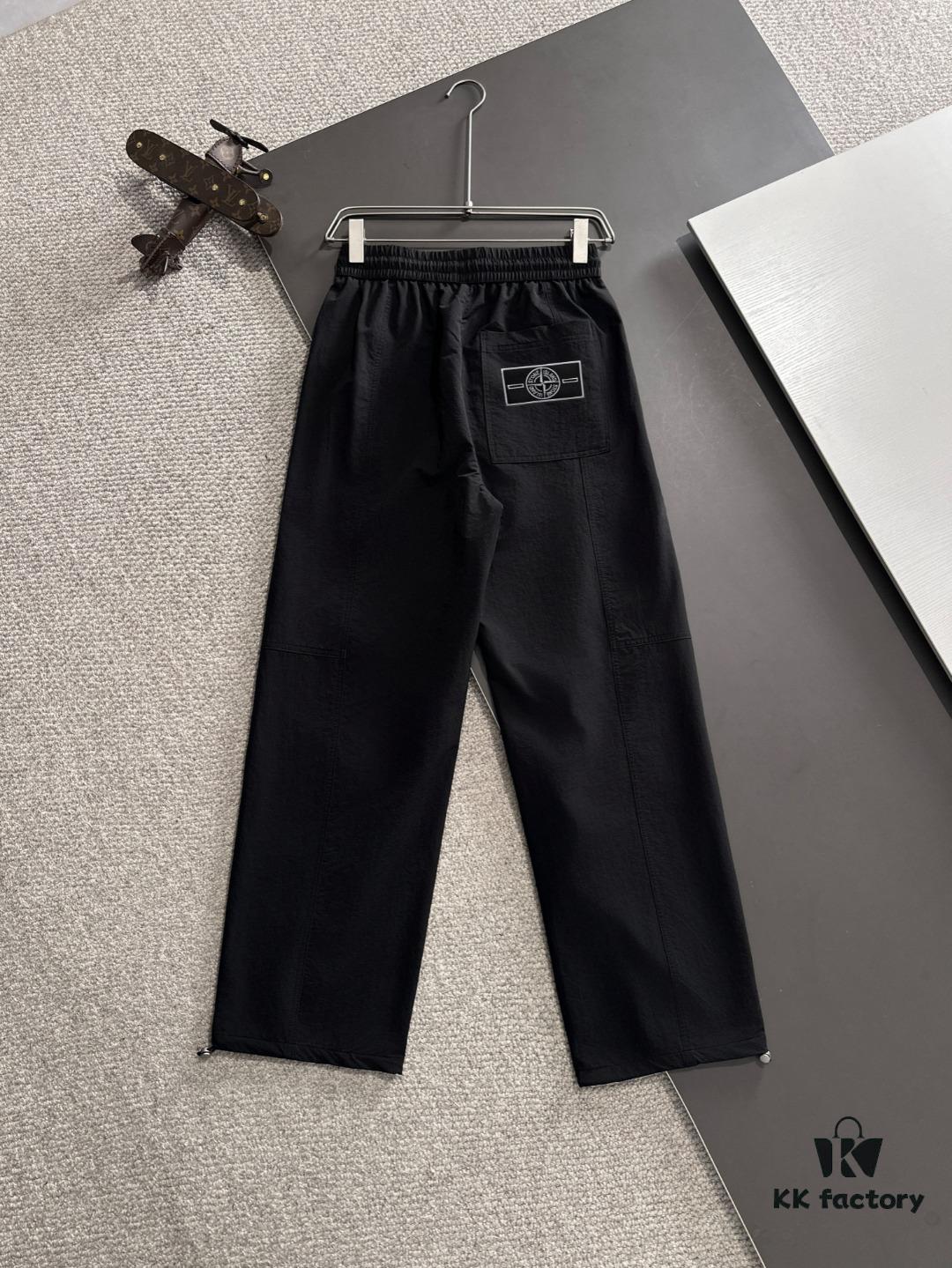 6931a425ccd8ab3d7af9868b Stone Island 2025 Spring/Summer New Elastic Waist Casual Pants, Lightweight Custom Fabric, Breathable and Comfortable, Exquisite Details, Premium Design Concept, Soft and Smooth Texture, Smart Casual Cut with Excellent Fit