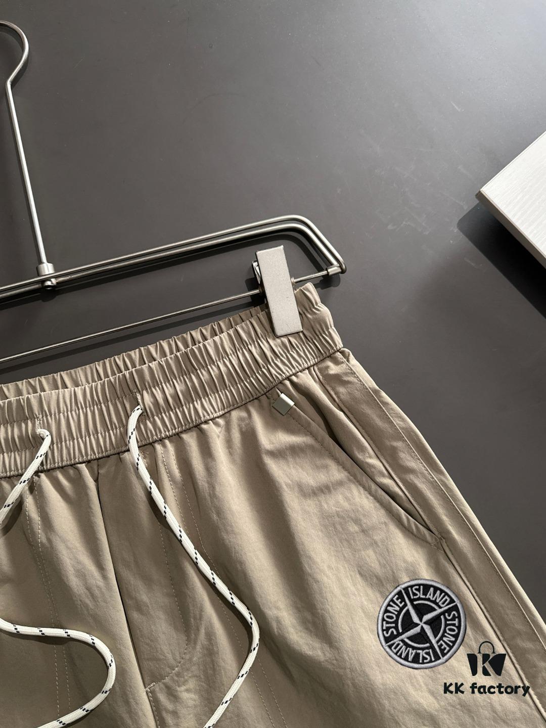 6931a426ccd8ab3d7af9868d Stone Island 2025 Spring/Summer New Elastic Waist Casual Pants, Lightweight Custom Fabric, Breathable and Comfortable, Exquisite Details, Premium Design Concept, Soft and Smooth Texture, Relaxed Cut with Excellent Fit