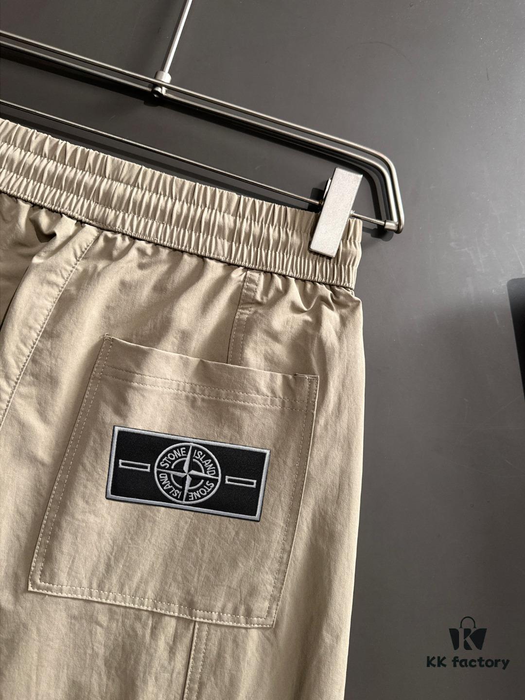 6931a426ccd8ab3d7af98691 Stone Island 2025 Spring/Summer New Elastic Waist Casual Pants, Lightweight Custom Fabric, Breathable and Comfortable, Exquisite Details, Premium Design Concept, Soft and Smooth Texture, Relaxed Cut with Excellent Fit
