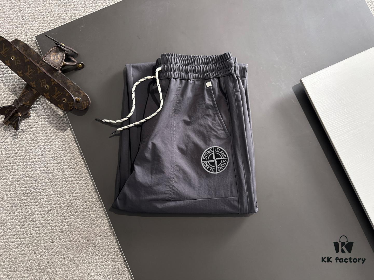 6931a426ccd8ab3d7af9869c Stone Island 2025 Spring/Summer New Elastic Waist Casual Pants, Lightweight Custom Fabric, Breathable and Comfortable, Exquisite Details, Brand Design Concept, High Quality, Soft and Smooth Touch