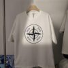 6931a427ccd8ab3d7af986a7 DIOR & Stone Island Short Sleeve T-Shirt, Premium Version with Original Pattern Custom 280g 32S Double-Yarn 100% Cotton Fabric, Exceptionally Soft and Comfortable, Fully Different from Market Versions, Shrink-Resistant, Deformation-Resistant, Anti-Pilling, Paired with 320g 1x1 Ribbing (Same-Dye-Batch Ribbing for Color Consistency, Resists Deformation), Authentic 1:1 Fit, Custom Trims