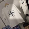 6931a427ccd8ab3d7af986a9 DIOR & Stone Island Short Sleeve T-Shirt, Premium Version with Original Pattern Custom 280g 32S Double-Yarn 100% Cotton Fabric, Exceptionally Soft and Comfortable, Fully Different from Market Versions, Shrink-Resistant, Deformation-Resistant, Anti-Pilling, Paired with 320g 1x1 Ribbing (Same-Dye-Batch Ribbing for Color Consistency, Resists Deformation), Authentic 1:1 Fit, Custom Trims