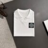 6931a428ccd8ab3d7af986b7 High-Quality Stone Island 2025 Spring/Summer New Men's Lapel Short-Sleeve T-Shirt