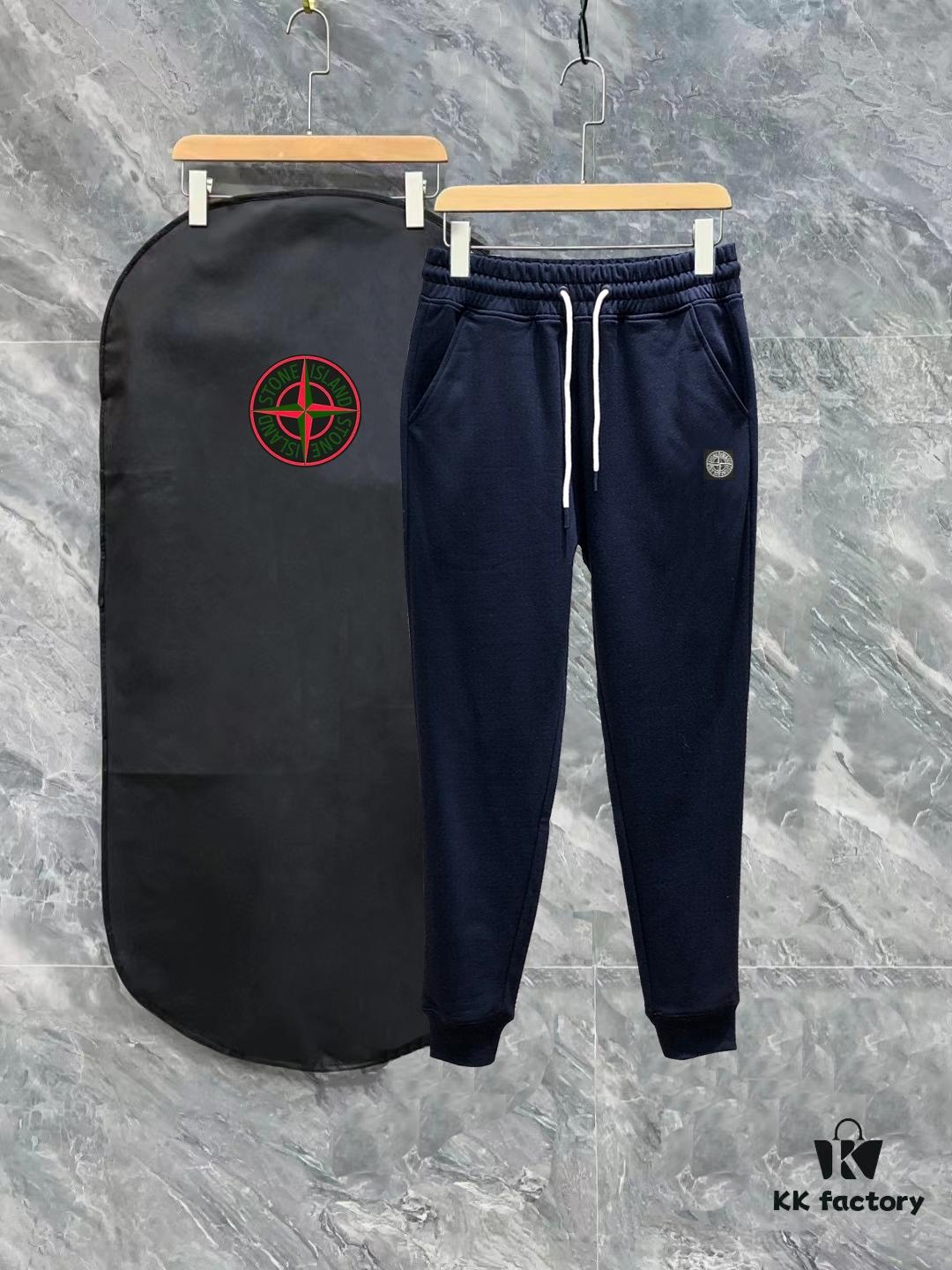 6931a428ccd8ab3d7af986c4 Stone Island SS Collection Slim-Fit Sport Pants with Minimalist Logo, Premium Fabric from Domestic OEM Factory
