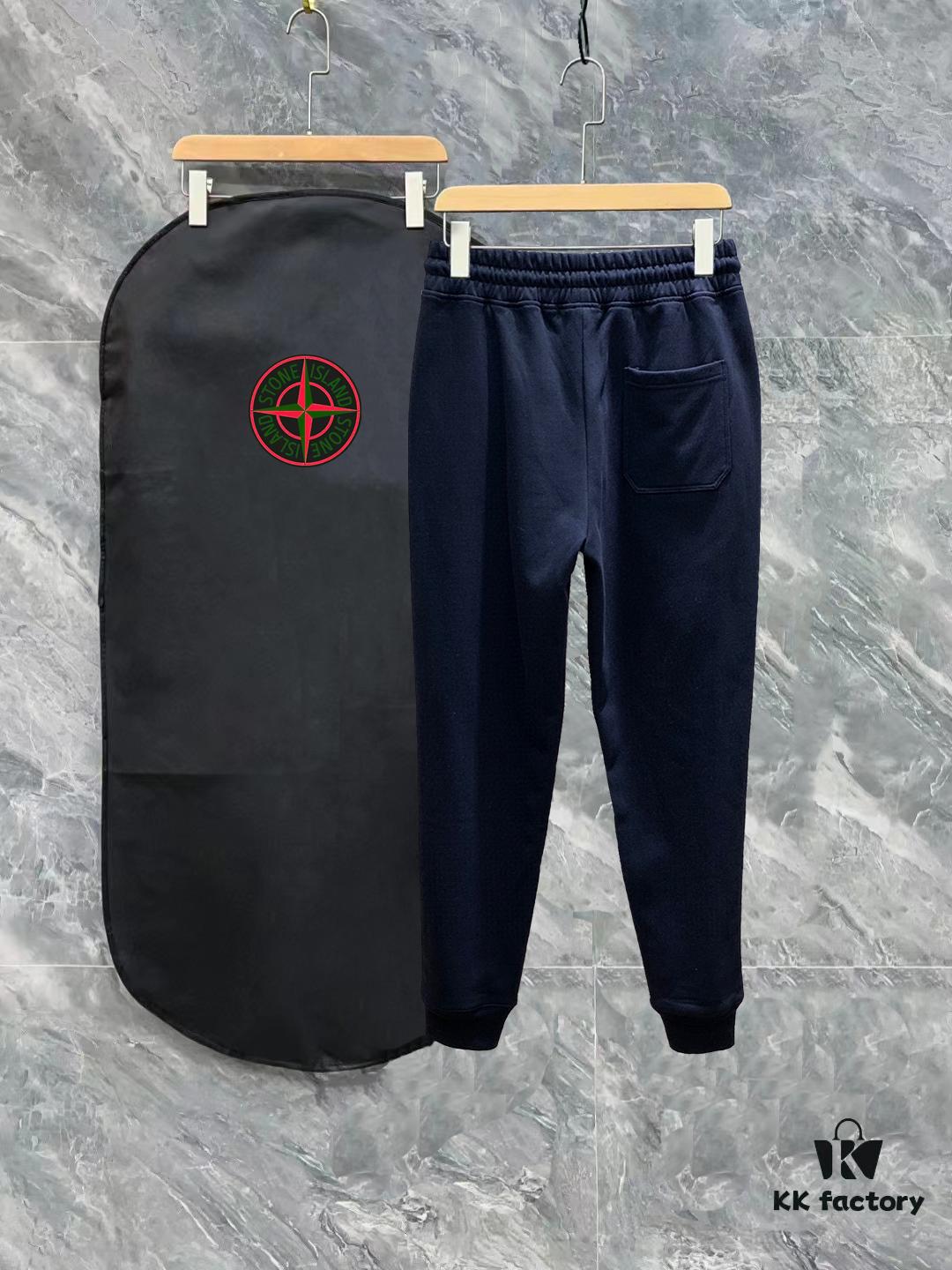 6931a429ccd8ab3d7af986c5 Stone Island SS Collection Slim-Fit Sport Pants with Minimalist Logo, Premium Fabric from Domestic OEM Factory