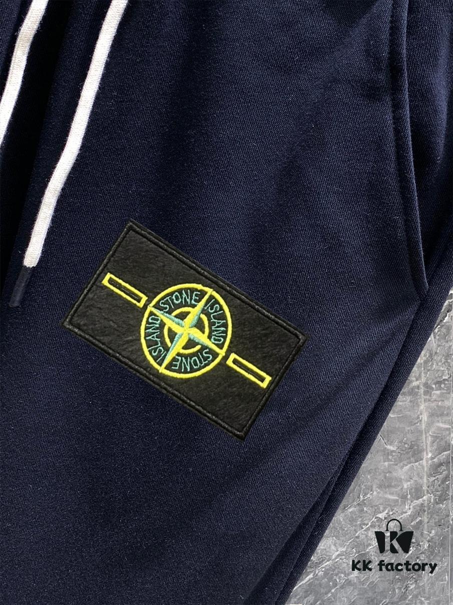 6931a429ccd8ab3d7af986d0 Stone Island SS Showpiece Slim-Fit Sport Pants with Minimalist Logo, Premium Fabric from Domestic OEM Factory, 360g Weight, Universally Flattering Cut