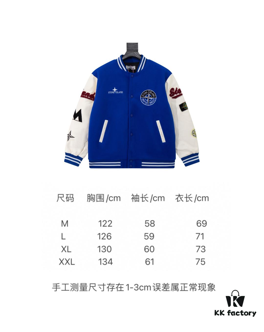 6931a429ccd8ab3d7af986d4 Stone Island 24FW Premium Sheep Plush and PU Leather Baseball Jacket with Embroidered Back Logo