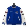 6931a42accd8ab3d7af986de Stone Island 24FW Premium Sheep Plush and PU Leather Baseball Jacket with Embroidered Back Logo