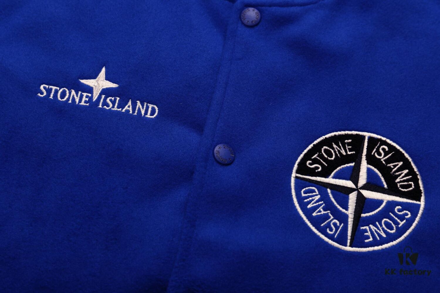 6931a42accd8ab3d7af986e0 Stone Island 24FW Premium Sheep Plush and PU Leather Baseball Jacket with Embroidered Back Logo