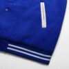 6931a42accd8ab3d7af986e1 Stone Island 24FW Premium Sheep Plush and PU Leather Baseball Jacket with Embroidered Back Logo