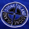 6931a42accd8ab3d7af986e2 Stone Island 24FW Premium Sheep Plush and PU Leather Baseball Jacket with Embroidered Back Logo