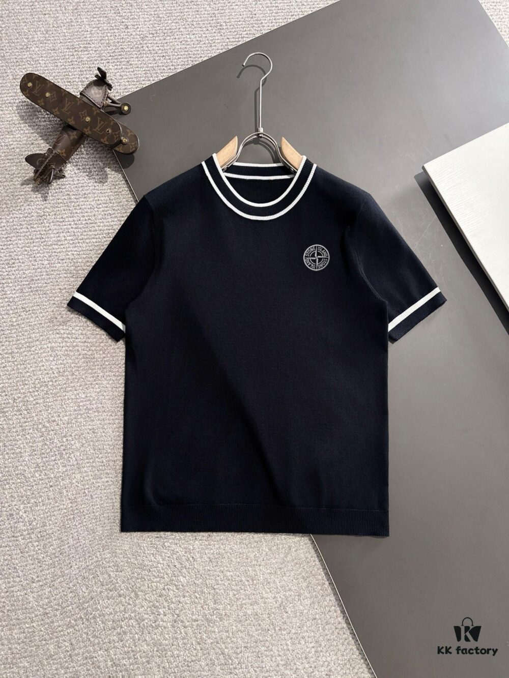 6931a430ccd8ab3d7af9873e High-Quality Stone Island 2025 Spring/Summer New Men's Round-Neck Short-Sleeve T-Shirt
