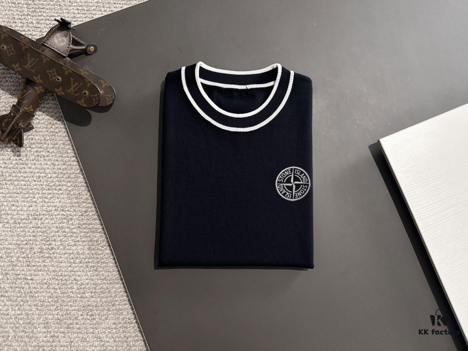 6931a430ccd8ab3d7af98745 High-Quality Stone Island 2025 Spring/Summer New Men's Round-Neck Short-Sleeve T-Shirt