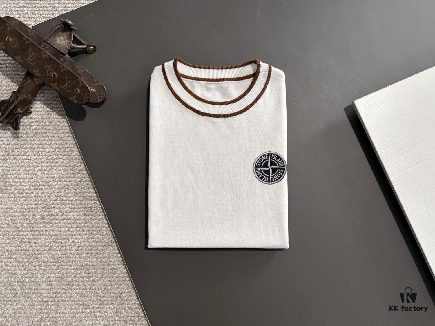 6931a431ccd8ab3d7af9874e High-Quality Stone Island 2025 Spring/Summer New Men's Round Neck Short-Sleeve T-Shirt
