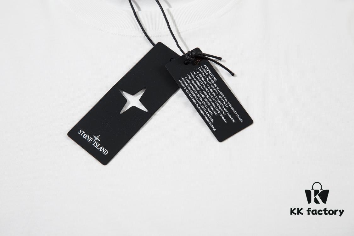 6931a434ccd8ab3d7af9878e STONE ISLAND (230g Double Yarn) Sleeve Pocket Trench T-Shirt in Black, White, Beige, Grey Green