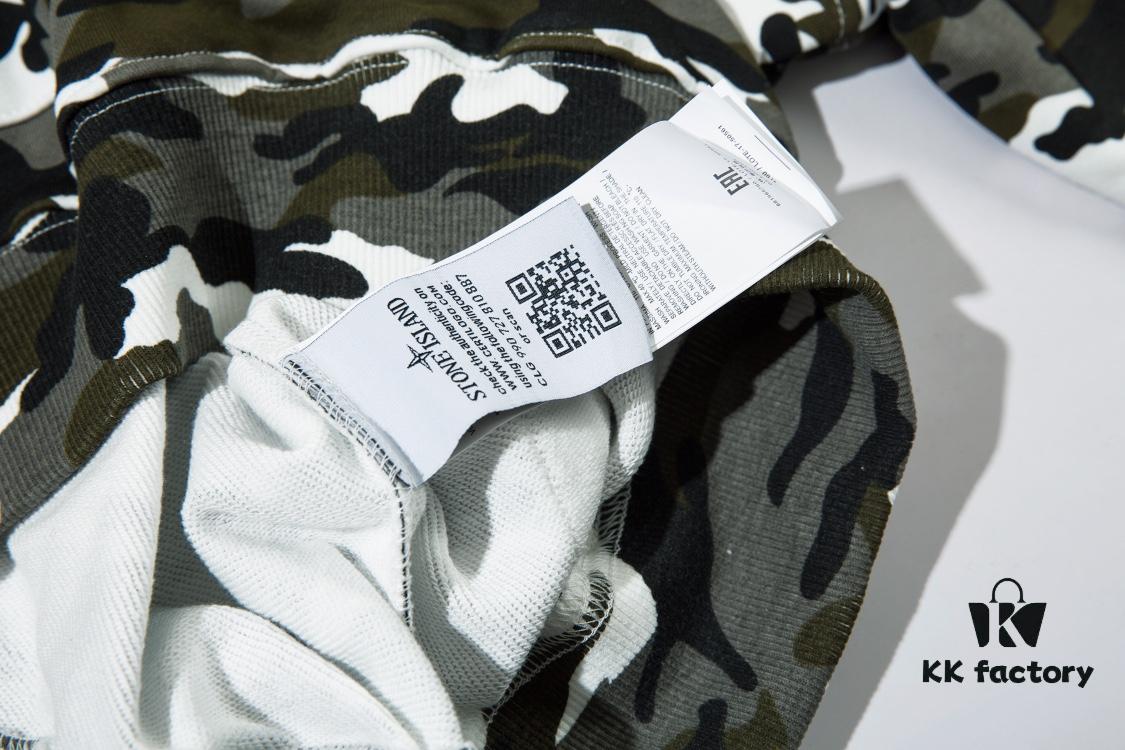 6931a437ccd8ab3d7af987b8 STONE ISLAND Camouflage Hooded Sweatshirt