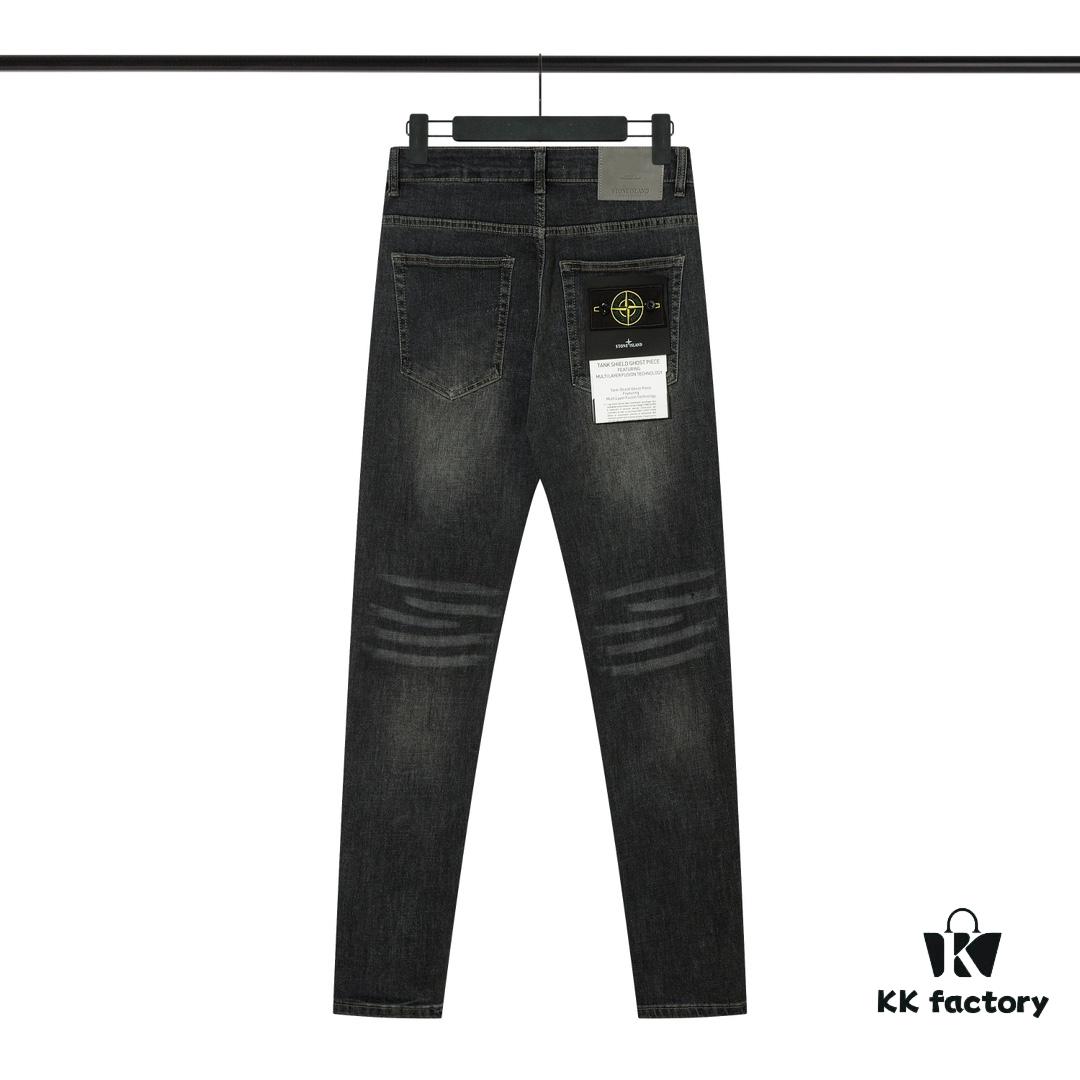 STONE ISLAND Washed Denim Jeans