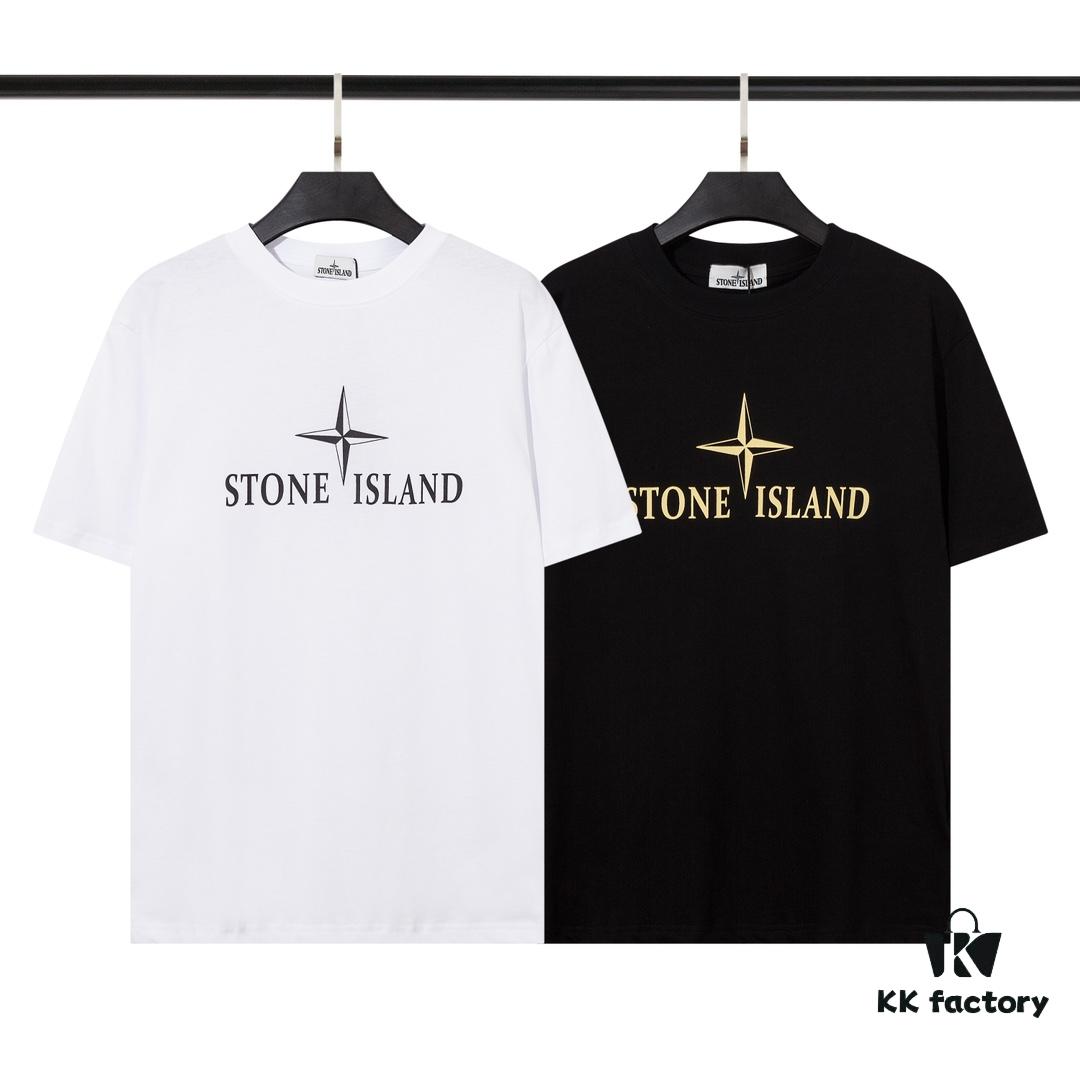 6931a43accd8ab3d7af987f2 STONE ISLAND Classic Printed T-Shirt