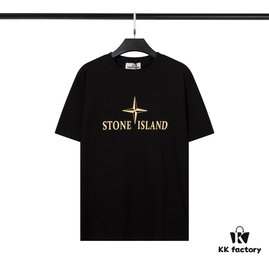 6931a43accd8ab3d7af987f3 STONE ISLAND Classic Printed T-Shirt