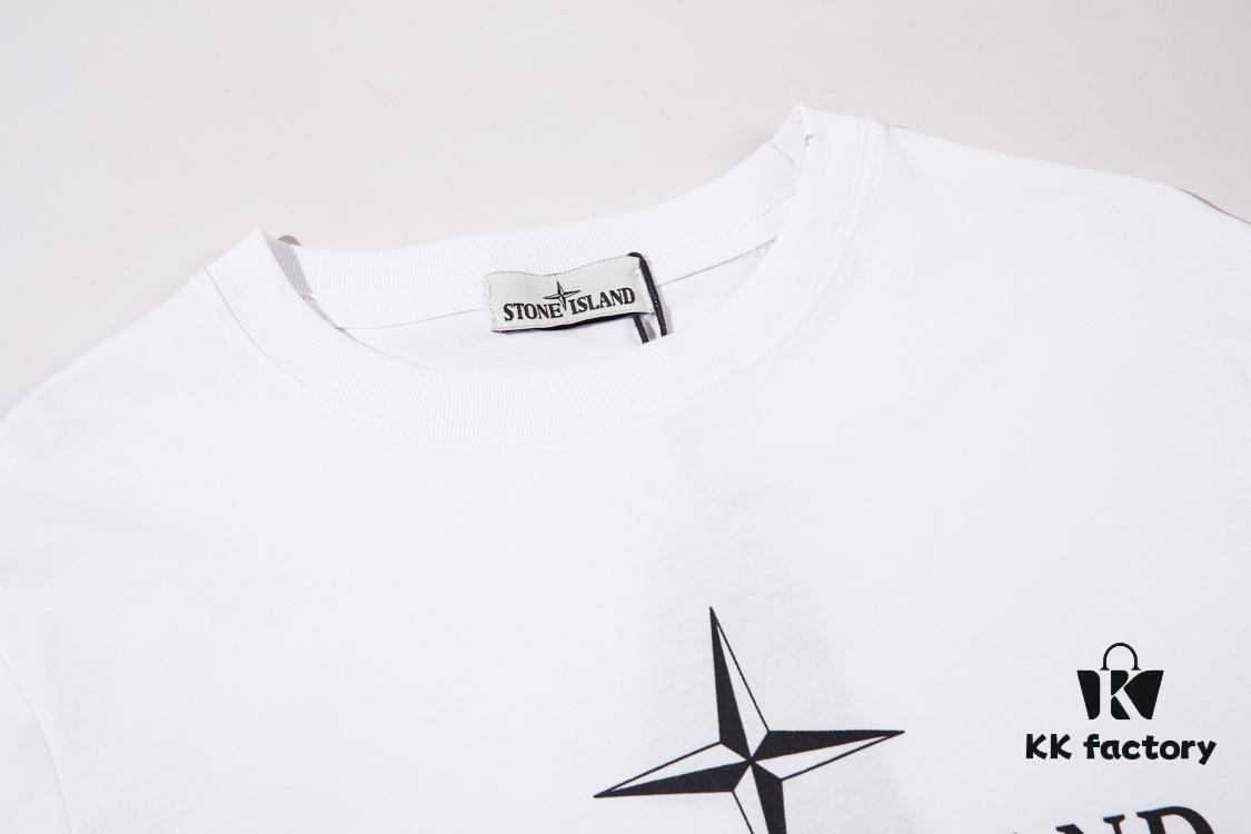 6931a43accd8ab3d7af987f9 STONE ISLAND Classic Printed T-Shirt