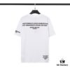 6931a43accd8ab3d7af987fe STONE ISLAND Foam Printed Letter T-Shirt in Black and White