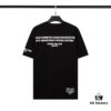 6931a43accd8ab3d7af987ff STONE ISLAND Foam Printed Letter T-Shirt in Black and White