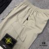 STONE ISLAND Compass Badge Embroidery Utility Pocket Casual Tapered Pants