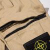 STONE ISLAND Zipper Pocket Elastic Slim-Fit Tactical Pants