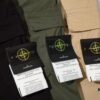 STONE ISLAND Zipper Pocket Elastic Slim-Fit Tactical Pants