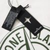 6931a43fccd8ab3d7af98853 STONE ISLAND (230g 100% Cotton Double Yarn) T-shirt with Large Logo Print Black White M L XL XXL
