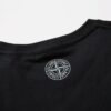 6931a43fccd8ab3d7af9885b 223# STONG ISLAND (230g Double Cotton) Stone Island Front and Back Print T-Shirt. Black White M L XL XXL
