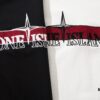 STONE ISLAND (230g 100% Cotton Double Yarn) Terry Embroidery Print T-Shirt in Black and White