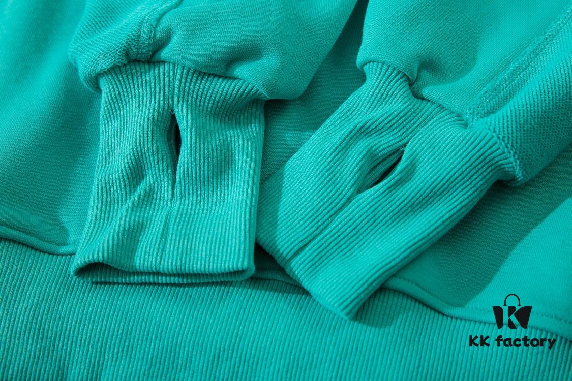 6931a440ccd8ab3d7af9886e STONE ISLAND (320g Pure Cotton Sweatshirt) Functional Cuff Loose Round Neck Pullover Terry Hoodie in Black, Light Gray, Dark Gray, Coffee, Light Green, Lake Blue, Blue, Purple