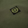 6931a443ccd8ab3d7af988a0 STONE ISLAND 360g Cotton Hooded Sweatshirt with Raised Letter Print and Classic Small Logo, Crew Neck Loose Fit Pullover, Black White Green