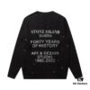 6931a443ccd8ab3d7af988a6 901# STONE ISLAND Classic Small Logo Loose Knit Pullover Sweater in Black, Gray, Blue