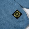 6931a444ccd8ab3d7af988ac 901# STONE ISLAND Classic Small Logo Loose Knit Pullover Sweater in Black, Gray, Blue