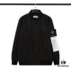 6931a444ccd8ab3d7af988af 9002# STONE ISLAND Logo Embroidered Functional Jacket Unisex Baseball Outerwear in Black, Royal Blue, Gray