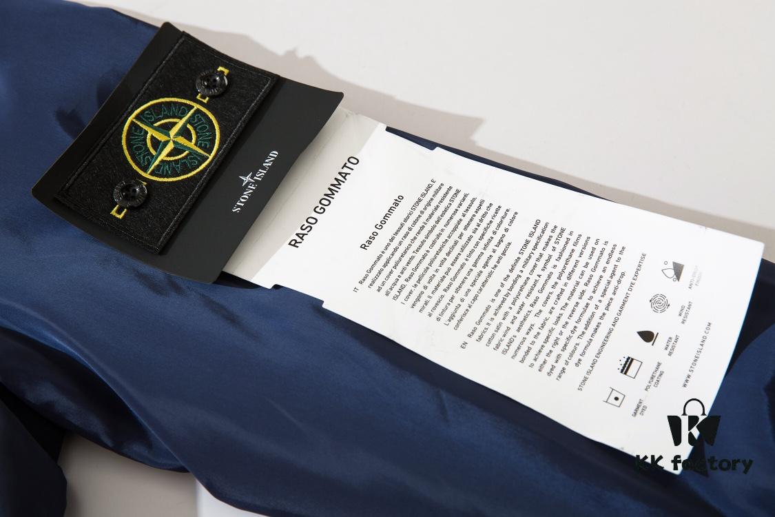 6931a444ccd8ab3d7af988b3 9002# STONE ISLAND Logo Embroidered Functional Jacket Unisex Baseball Outerwear in Black, Royal Blue, Gray