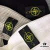 Stone Island 19 Fall/Winter Basic Model with Sleeve Logo Turtleneck Knit Sweater