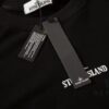 6931a447ccd8ab3d7af988eb STONE ISLAND (320g Cotton Sweatshirt) Autumn-Winter New Arrival Classic Logo Print Batwing Sleeve Loose Fit Unisex Crewneck Pullover in Black and Grey