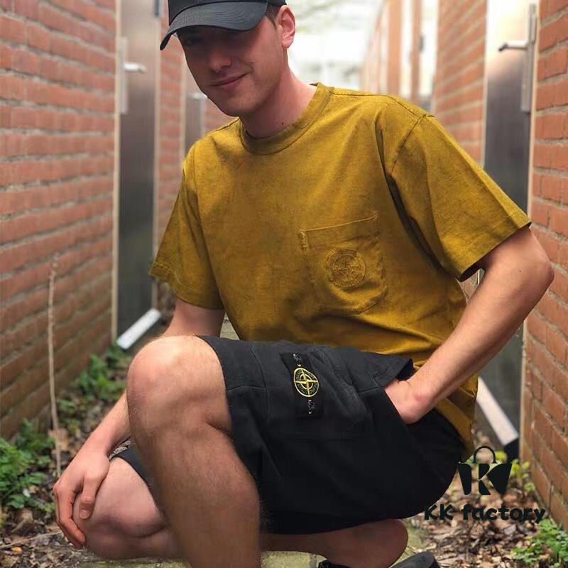 STONE ISLAND 20SS Basic Classic Shorts with Single Pocket