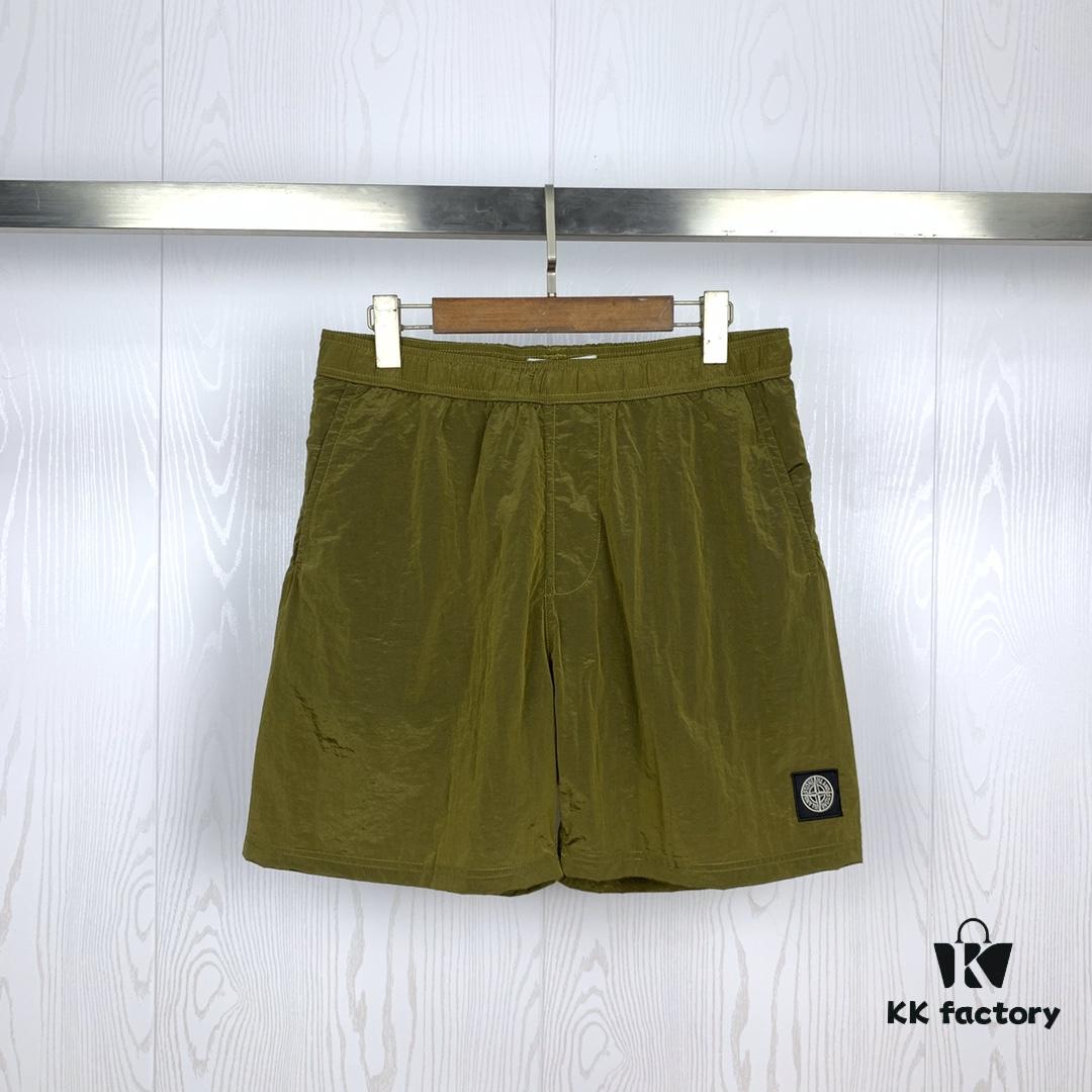 6931a448ccd8ab3d7af98903 Stone Island 20SS Metal Nylon Athletic Casual Quick-Dry Shorts