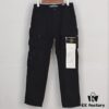 Stone Island Four-Pocket Washed Utility Side-Tape Casual Work Trousers