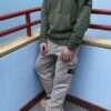 6931a449ccd8ab3d7af98911 Stone Island Classic Cotton Lightweight Pocket Sweatpants with Side Logo