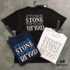 6931a44accd8ab3d7af98929 Stone Island Phantom Reflective Letter Short Sleeve T-Shirt M-XXL