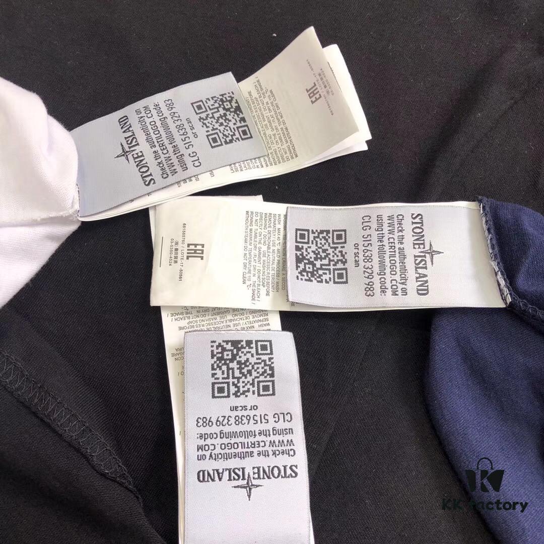6931a44accd8ab3d7af9892b Stone Island Phantom Reflective Letter Short Sleeve T-Shirt M-XXL