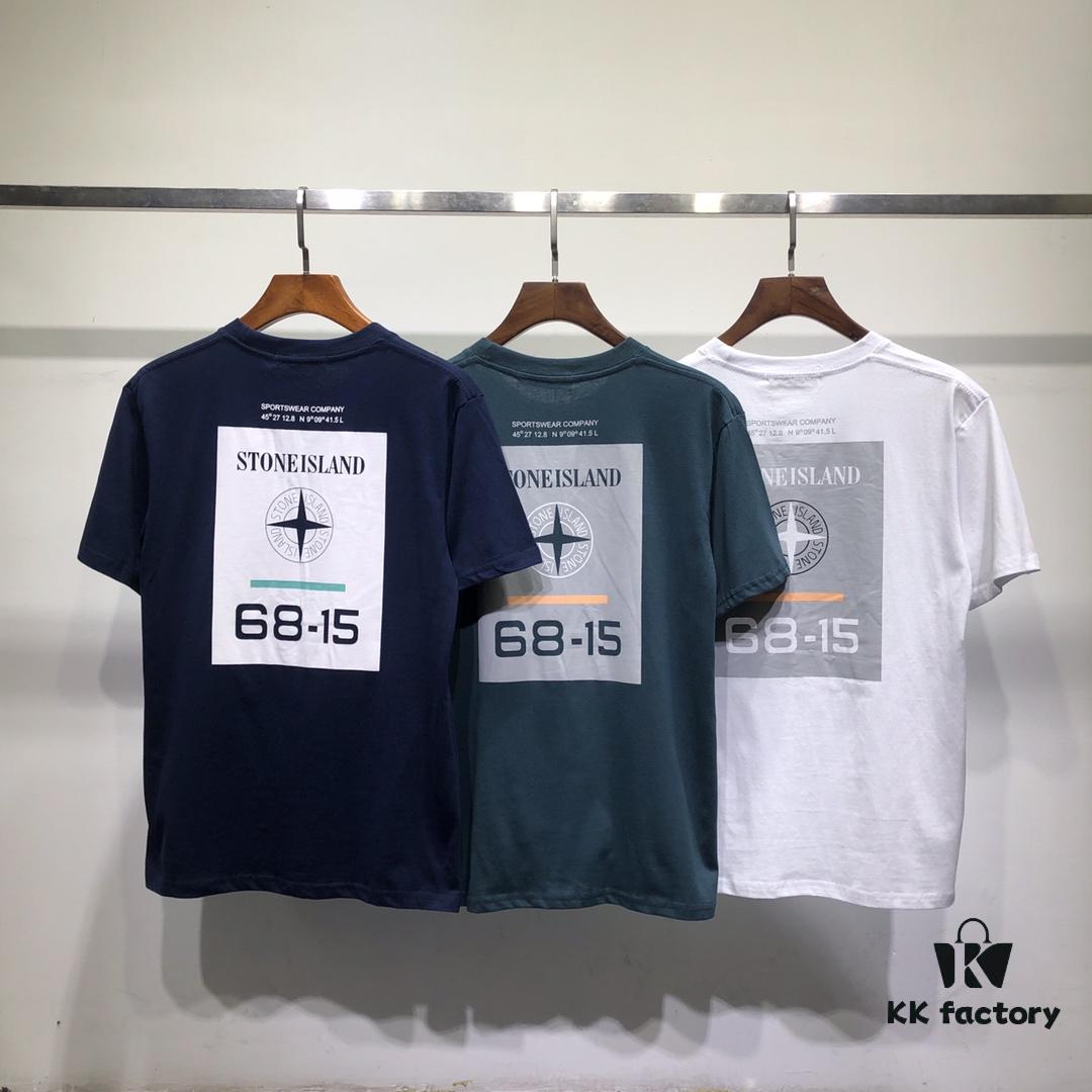 6931a44bccd8ab3d7af98936 Stone Island 19SS Screen Print 6815 Short Sleeve T-Shirt ML XL XXL