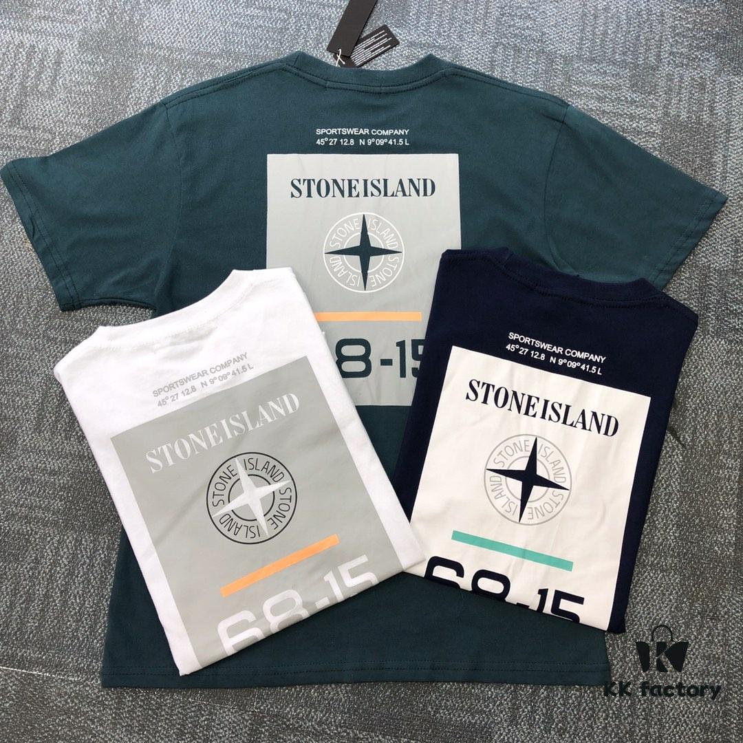6931a44bccd8ab3d7af9893b Stone Island 19SS Screen Print 6815 Short Sleeve T-Shirt ML XL XXL